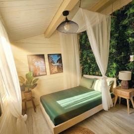Chalet "BALI" avec sauna, terasse et jardin