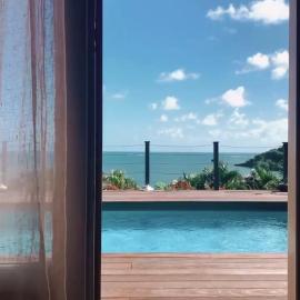 Villa Karaïb Côte Est - Vue mer & piscine