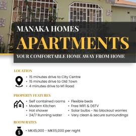 The Manaka House Apartments, hotel sa Lilongwe