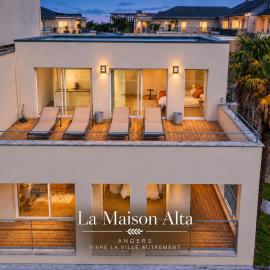 Maison Alta - BIG House en ville - Rooftop, Garage, Jardin et Barbecue