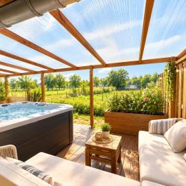 Bohemian style house with private jacuzzi and sauna and free parking near Amsterdam and Airport