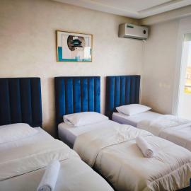 Appartement de 3 chambres avec piscine et climatiseur sur la Plage de Achakar F3