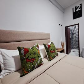 Habitación con cocina, baño privado, calefacción y wifi veloz