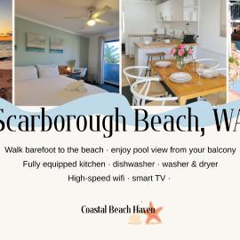 Coastal Scarborough Beach Haven Pool View 2BR