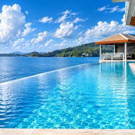 Cape Sienna Villa 4-Oceanfront 5-Bedroom Luxury Villa with 22 m Infinity Pool