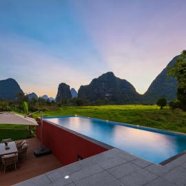 Cloud-Mist Mountain Retreat- Fairyland & Yulong River&Swimming pool