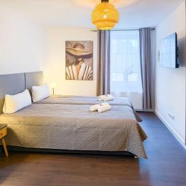 ImmoStay - I# Apartments mit Garten & Privatparkplatz, Home Office & WiFi: Bremen'de bir otel