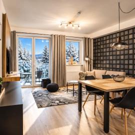 Aparthotel Klínovec Views, hotel a Loučná pod Klínovcem