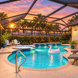 Cape Coral Oasis Private Pool Spacious Living