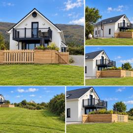 Westcove view three bedroom luxury house with hot tub، فندق في Coad