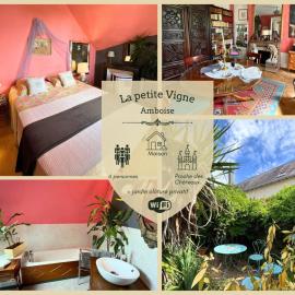 Chambre Rose - Maison La Petite Vigne Chambres d'hôtes