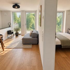 Häschenhof - 2 Zimmer, 4 Schlafplätze, Küche, Traumblick und Ruhe pur