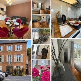 Villa Vermillon Boutique Apartments, Refined 1- & 2-Bedroom Apartments & Studio, Newly Renovated, Fully Equipped, Premium Bedding, City Centre, Train Station, Private Parking, Set in a Historic Hôtel Particulier, hotel v mestu Amiens