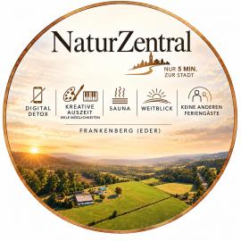 NaturZentral - Digital Detox, Kreativ-Auszeit, Sauna und Weitblick, hotel in Frankenberg