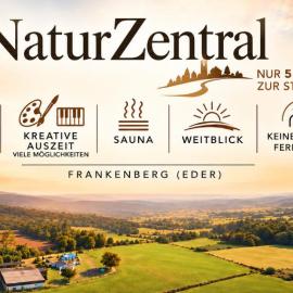 NaturZentral - Digital Detox, Kreativ-Auszeit, Sauna und Weitblick, hotel en Frankenberg