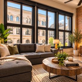 Luxury apartment in heart of downtown, hótel í Montréal