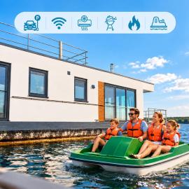 Floatinghouse Neptun - LP3, hotel i Vetschau