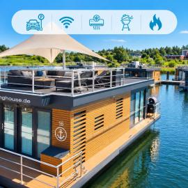 Floatinghouse Seensucht, ξενοδοχείο σε Klitten