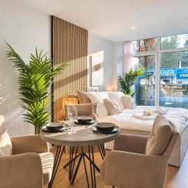 SiOUX stilvolle Designapartments am Stadttor, viešbutis mieste Ravensburgas