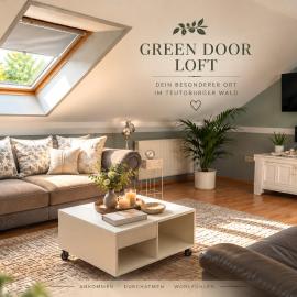 Green Door Loft Stilvolles 160 m2 Apartment Balkon Gartenblick Workstation Hundefreundlich