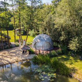 Domki i Glamping Nałęczów - Pod Łysą Górą、ナウェンチュフのホテル