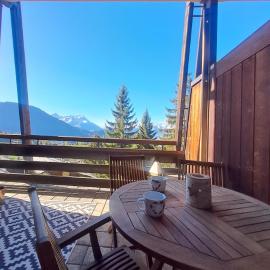 Appartement au centre de Leysin avec piscine et jacuzzi