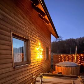 Siedlisko Złota Góra - Prywatne jacuzzi, sauna, relaks