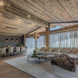 magnifique chalet a dex pas des pistes, Hotel in Courchevel