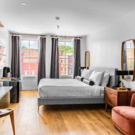 Market Square View, Heart of DTWN, Historic Hotel, King Bed, Room # 402