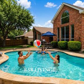 Captivating 6BR 3BA Holiday Home with Pool & Fire Pit, hotel in Mesquite