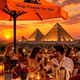 काहिरा में, होटल Mirage pyramids view inn