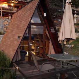 Cabañita Bosque Glamping B1, hótel í Pinal de Amoles