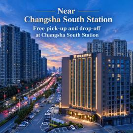 Yannian HarborMile Hotel, Changsha South Railway Station, Near Convention Center, Free Station Shuttle