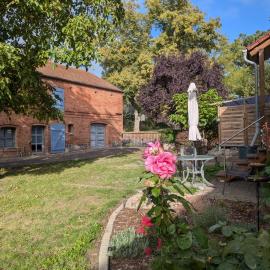 Schwarz में, होटल Familienfreundliche Fewo mit Garten