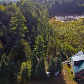 Eustis Cabin for 8, Pond View, Sugarloaf 20 Min! – hotel w mieście Eustis
