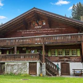 Appartement familial dans un chalet historique