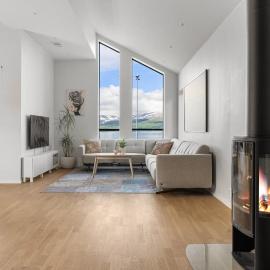 Modern villa - central location by the sea