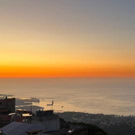 Mini 1BR Studio Central Broumana with Sea View
