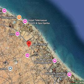 JASMIN MWT MUNICH ---800 Meter zum Strand-Sea-Beach: Djerba şehrinde bir otel