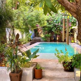 Casa Sacnité Tropical Oasis in Santa Ana, hotel in Mérida