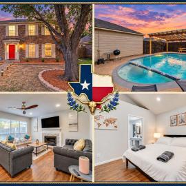 Spacious 5BR 2,5BA Holiday Home with Poo