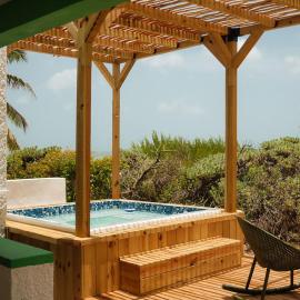 Front Beach Villa Chelem Puerto