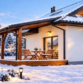 Panskiemisie Domki Całoroczne sauna jacuzzi