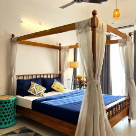 The Haven - 1BHK in Siolim with Pool & Patio