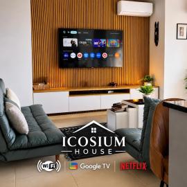 Icosium House, calme & moderne, résidence sécurisée, hotell i Birkhadem