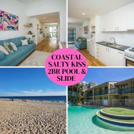 CoastalSaltyKissSleeps4Pool&SlideScarborough!