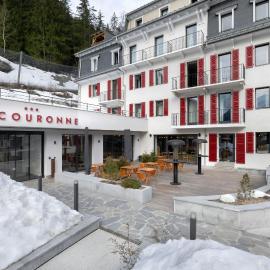 Hôtel Restaurant la Couronne – hotel w Chamonix-Mont-Blanc