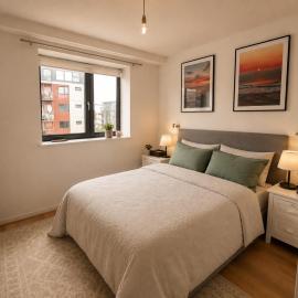Luxurious Entire Guest House with Grand Living Space and Panoramic Balcony Views