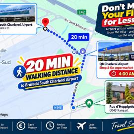 샤를루아에 위치한 호텔 Charleroi Airport Villa