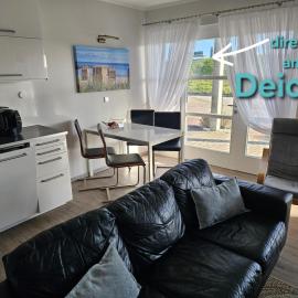 Deichperle Promenade 33, direkt am Meer